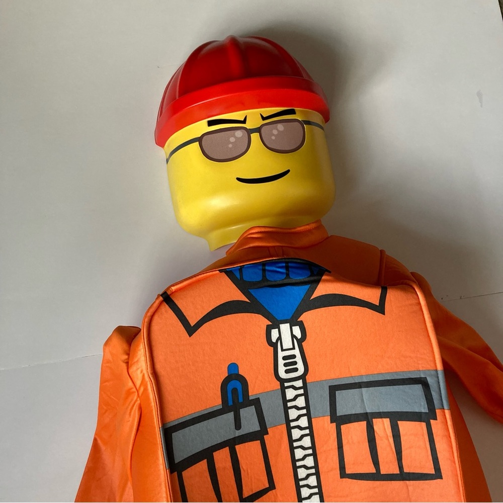 NWOT - Lego Construction Worker Costume SIZE 4-6